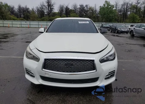 2014 Infiniti Q50 Base z USA, uszkodzony, nr VIN JN1BV7AP7EM689505